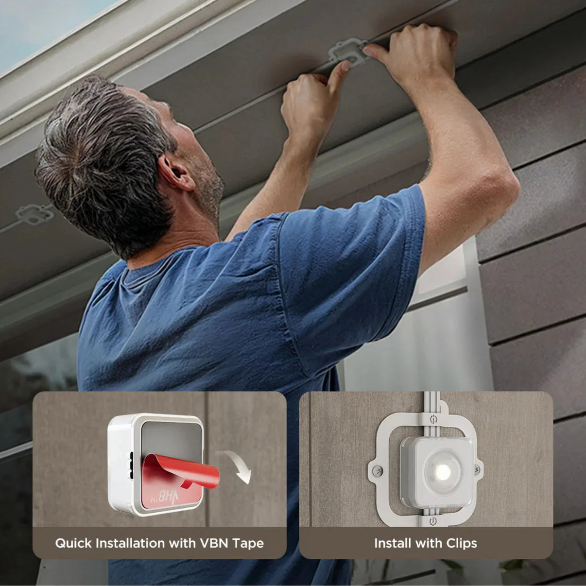 🎅Early Christmas 49% OFF – Smart Rainbow LED Permanent Outdoor Light – Smartlight 🎁