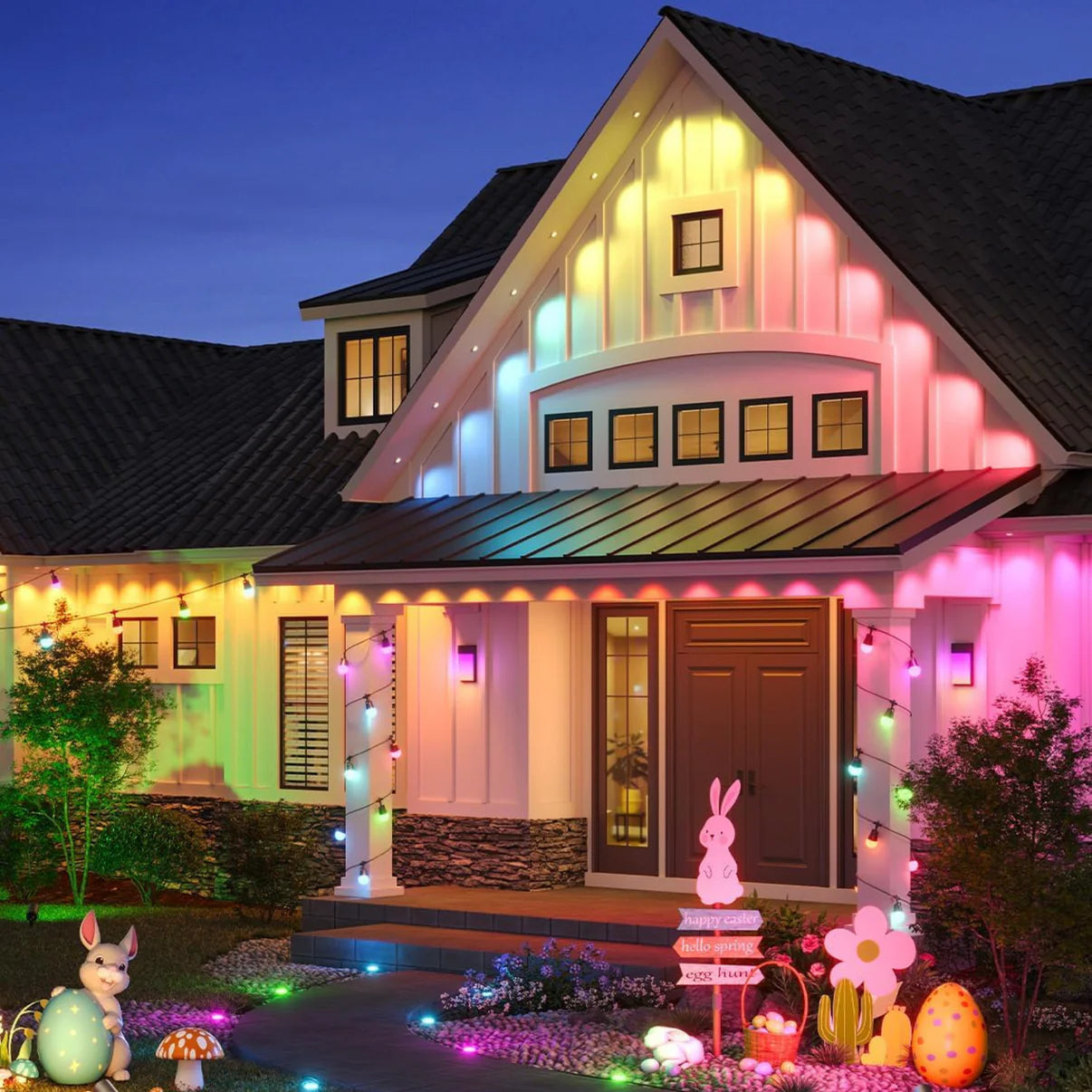🎅Early Christmas 49% OFF – Smart Rainbow LED Permanent Outdoor Light – Smartlight 🎁