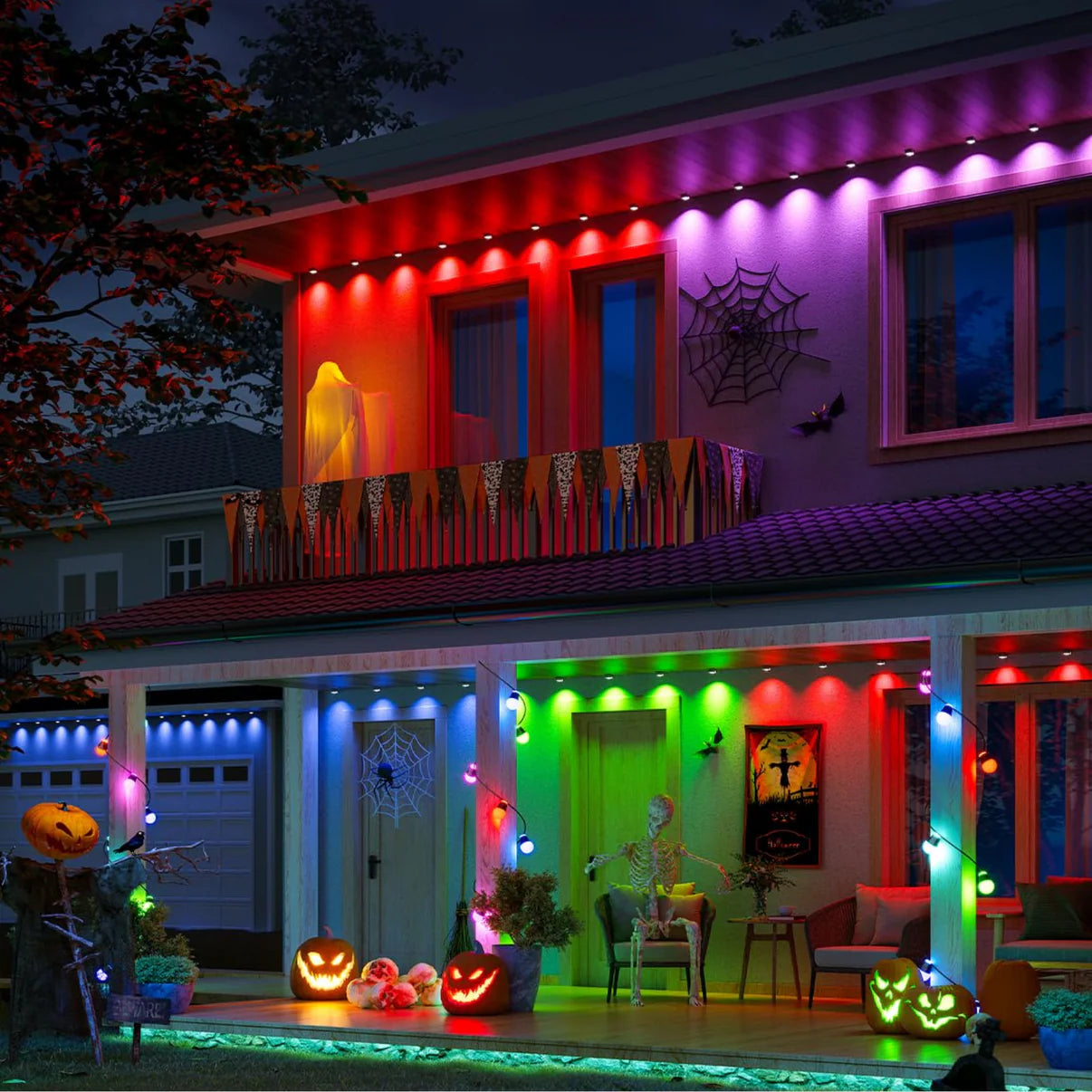 🎅Early Christmas 49% OFF – Smart Rainbow LED Permanent Outdoor Light – Smartlight 🎁