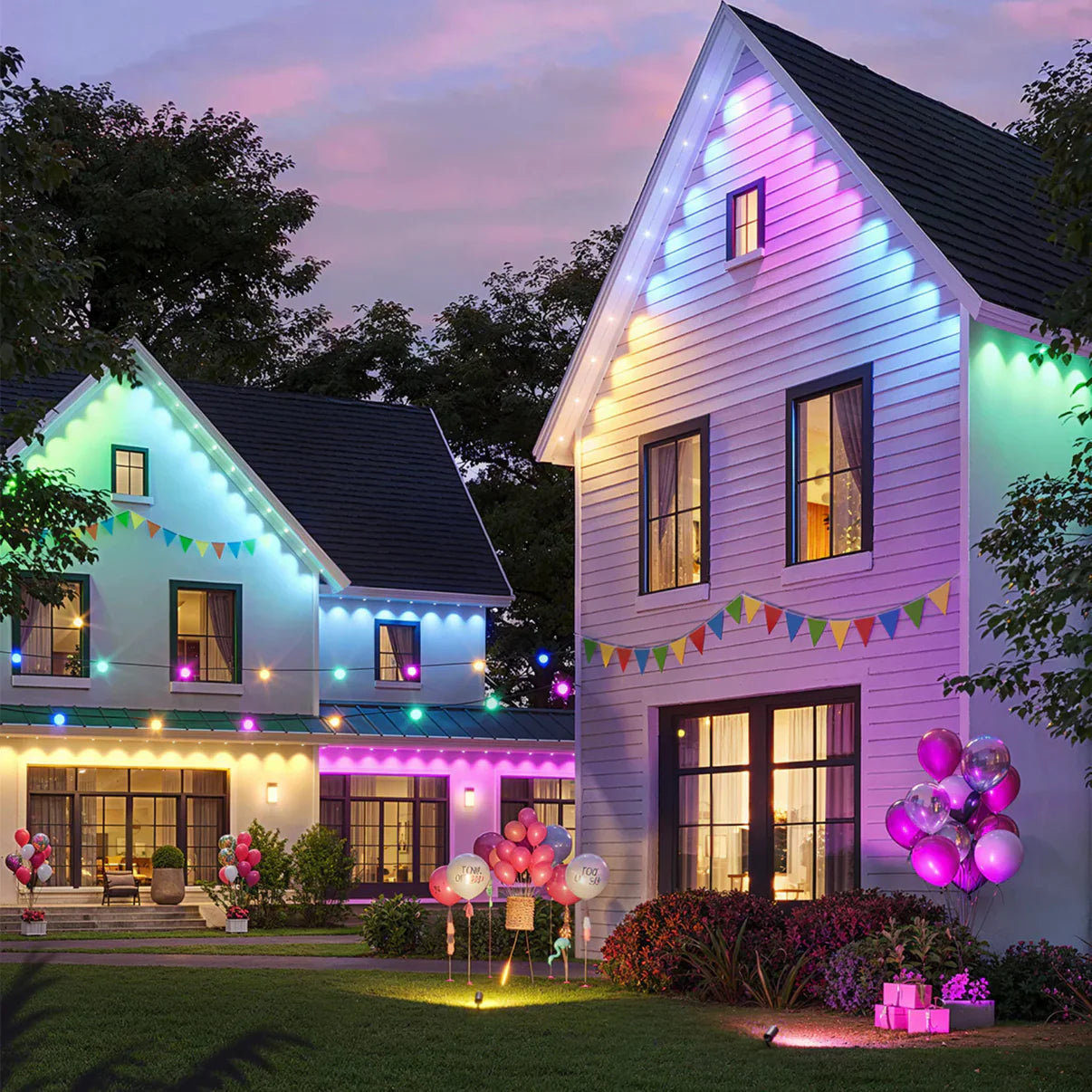 🎅Early Christmas 49% OFF – Smart Rainbow LED Permanent Outdoor Light – Smartlight 🎁